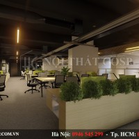 Thiết kế nội thất văn phòng anh Bình - Cần  Thơ